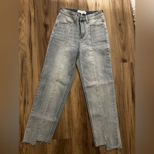 Risen high rise straight Jeans